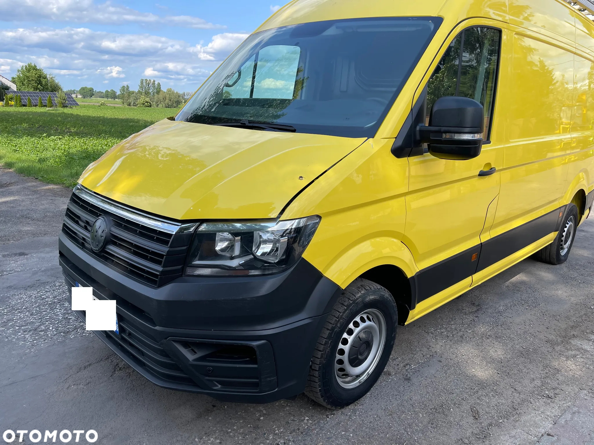 Volkswagen Crafter ROK 2018 Nowy model Średniak Średni 2.0 TDI 140 KM KLIMA - 18