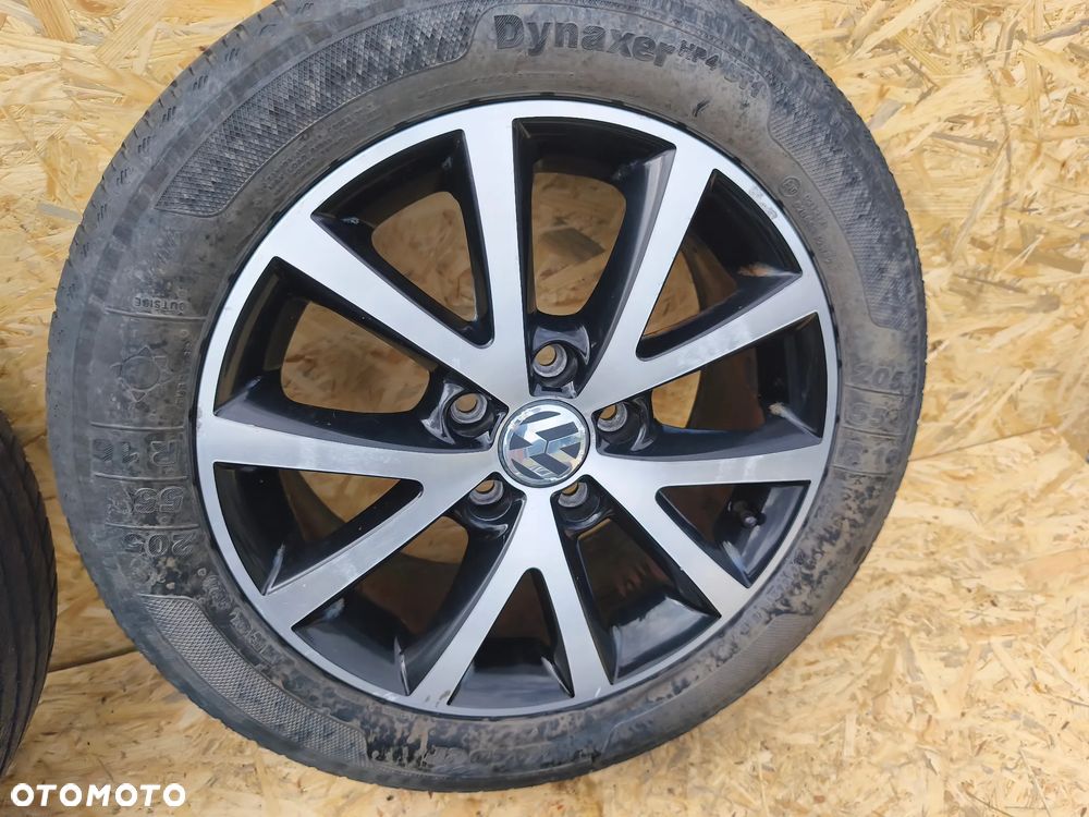 ALUFELGI KOŁA FELGI OPONY 16 CALI 5X112 205/55 16 VOLKSWAGEN GOLF VI, VII, PASSAT - 8