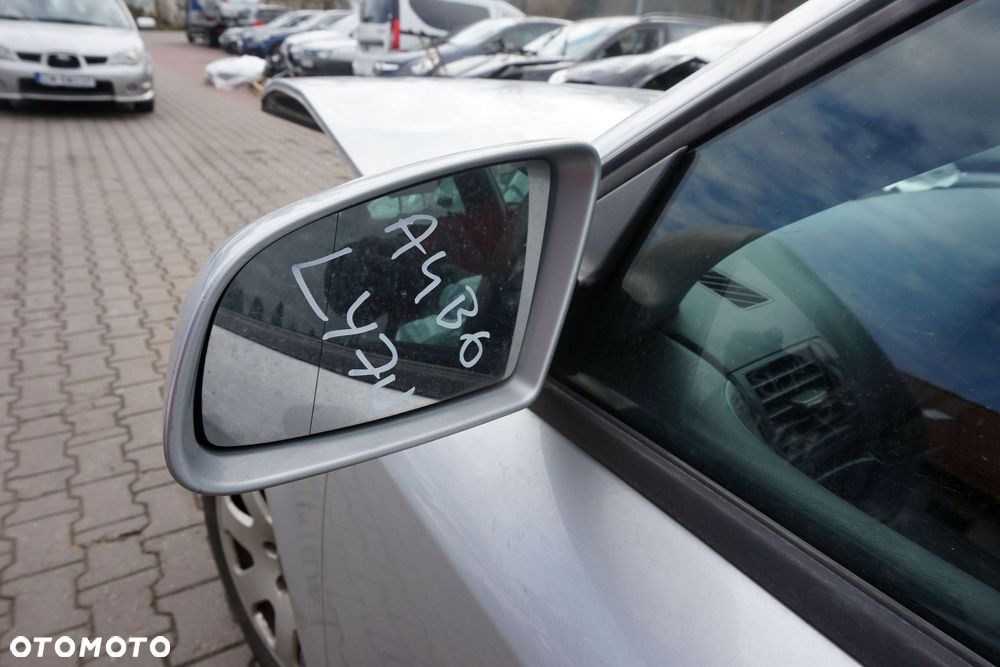 LUSTERKO ELEKTRYCZNE LEWE A4 B6 LY7W SREBRNY AUDI 2000-2006 - 3