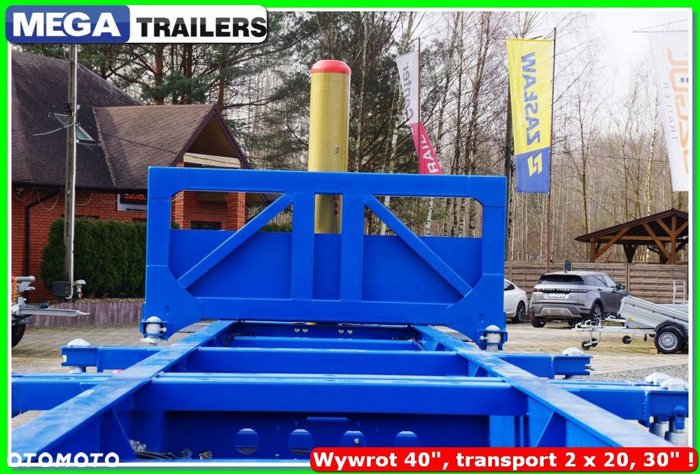 Mega 65 m³ wywrotka na kontener 40 Ft / do 44,0 T DMC zestawu !!! - 11