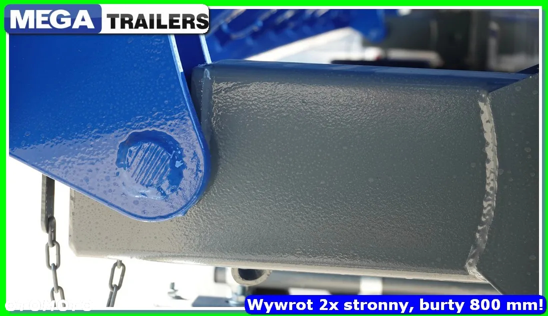 Mega 25 m³ wywrotka - platforma, 2-stronna, HARDOX 450 !!! - 36