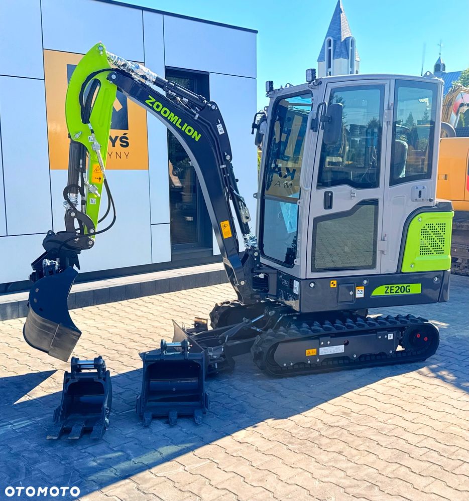 Zoomlion ZE20G | FABRYCZNIE NOWA | Silnik KUBOTA | 3 ŁYŻKI | SZYBKOZŁĄCZE HYDRAULICZNE - 6