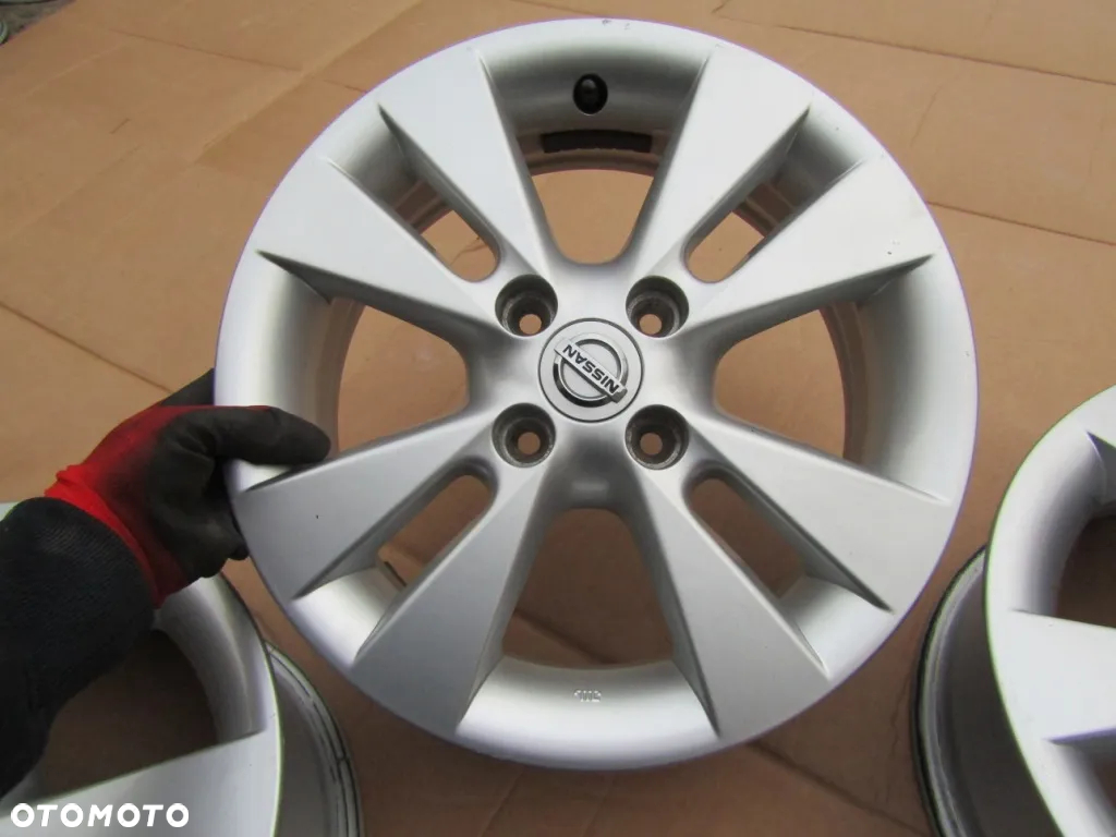 4x Felgi 15 Nissan Note Micra K12 K13 5,5j 4x100 ET45 / Oryginał - 16