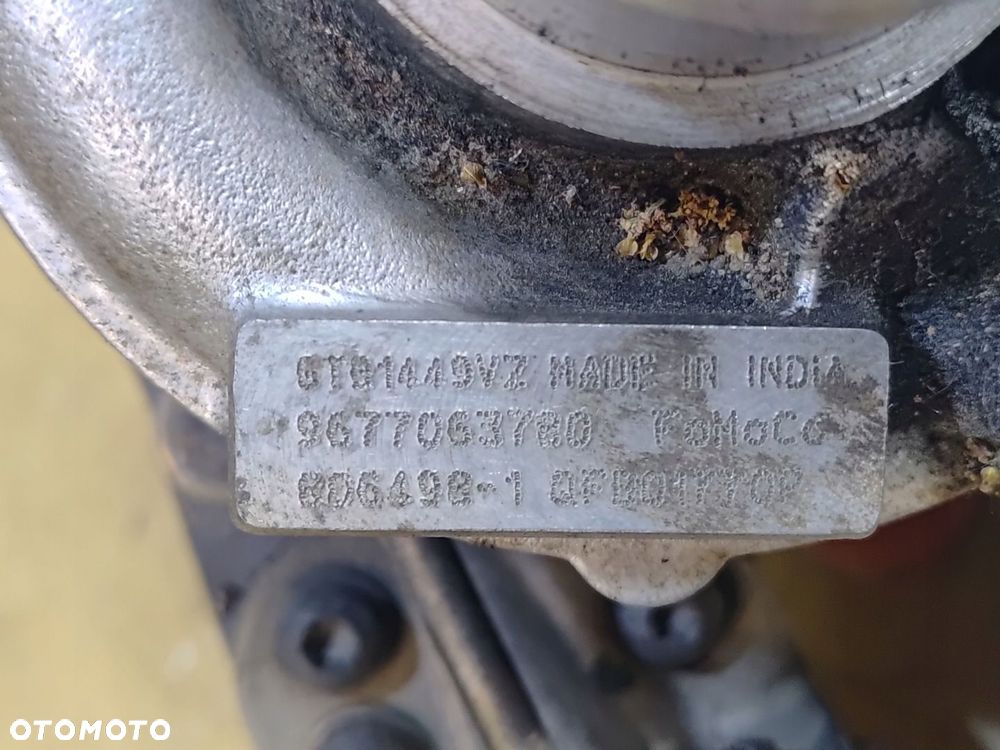 MONDEO MK4 S-MAX MK1 2.0 TDCI TURBOSPRĘŻARKA 9677063780 EURO 5 - 7