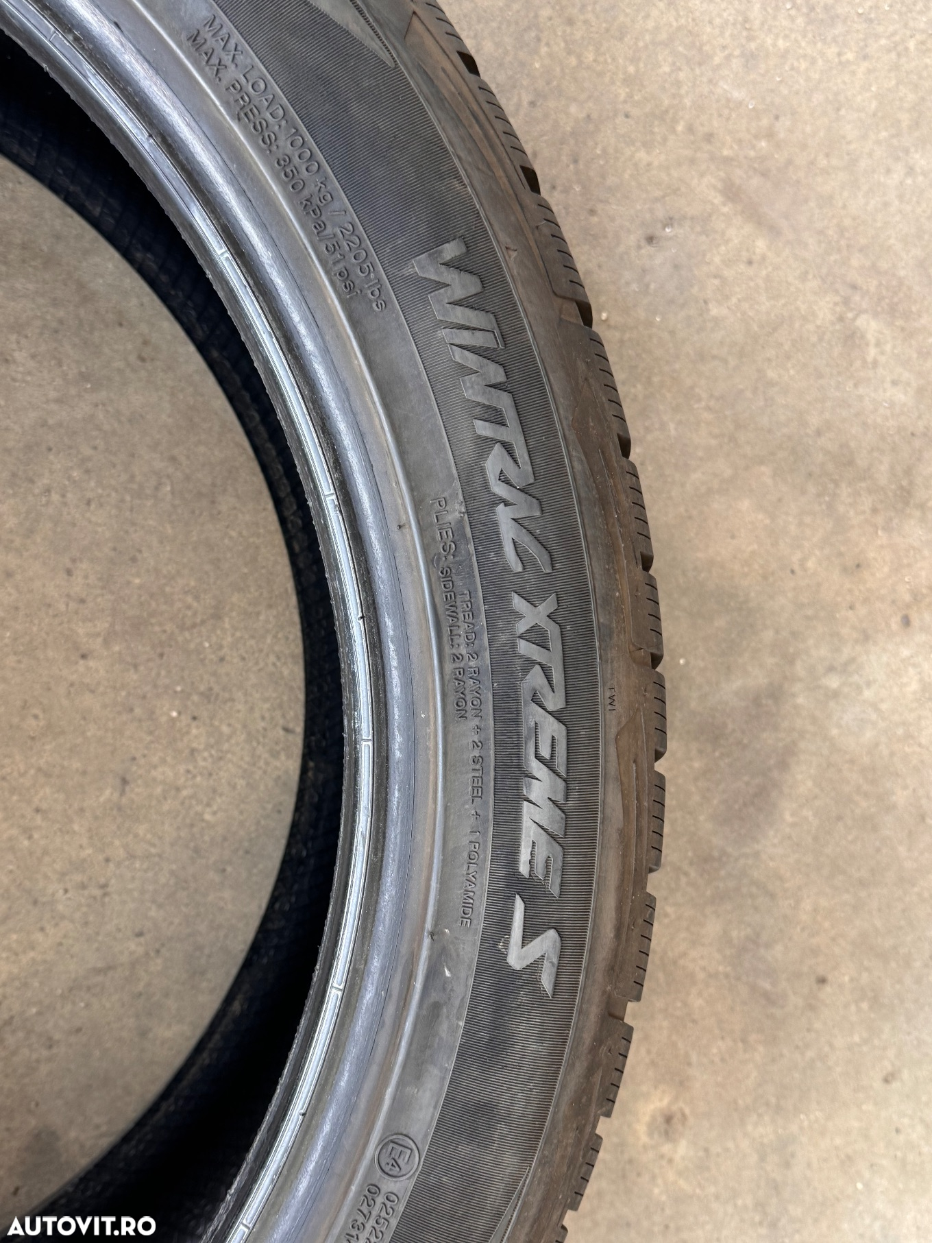 Vând 2 anvelope 275/40/22 vredestein de iarnă ca noi - 6