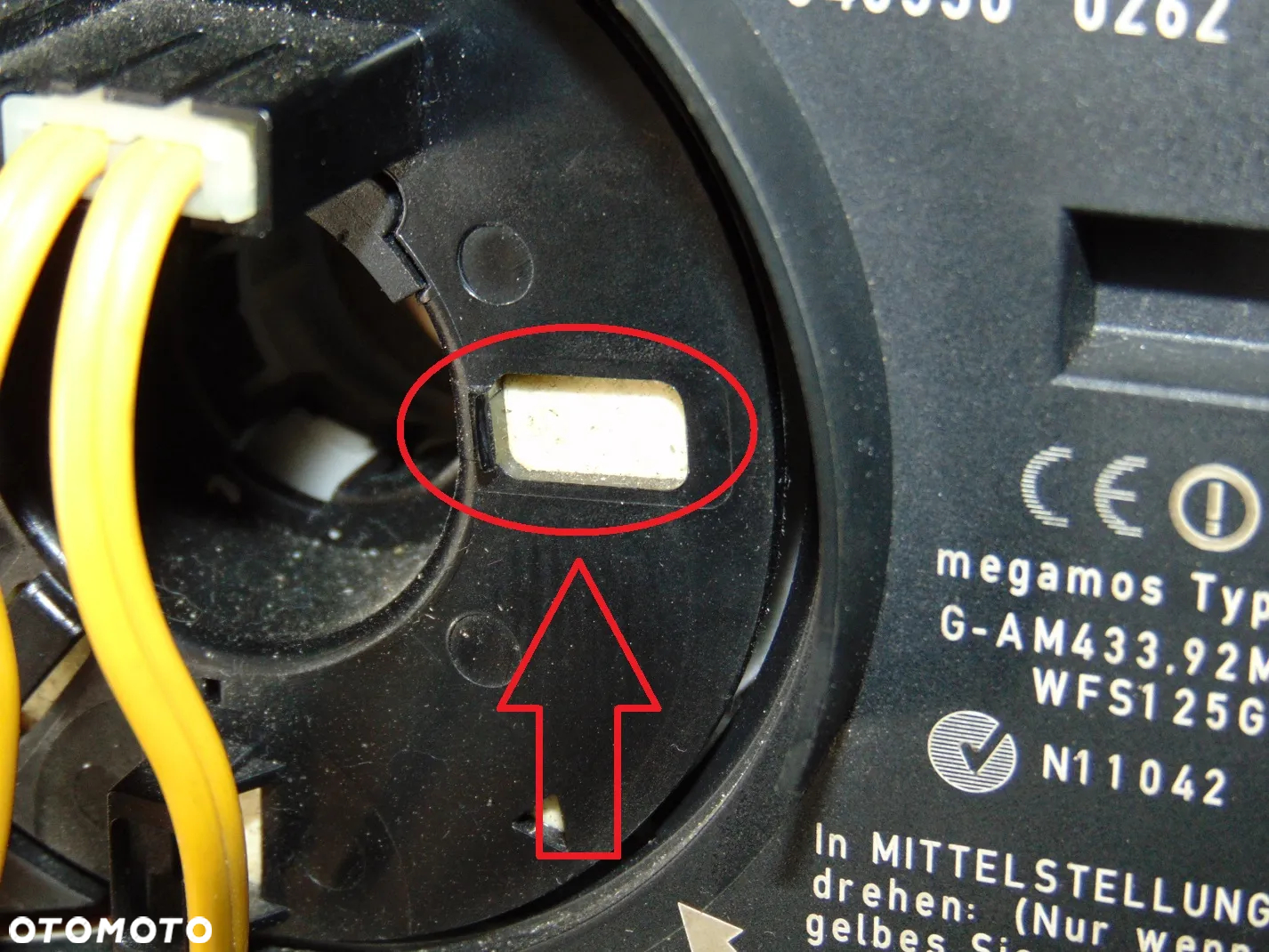 Przełącznik manetka świateł wycieraczek manetki moduł CIM 13165350EC Opel Vectra C sedan 02-09r - 12