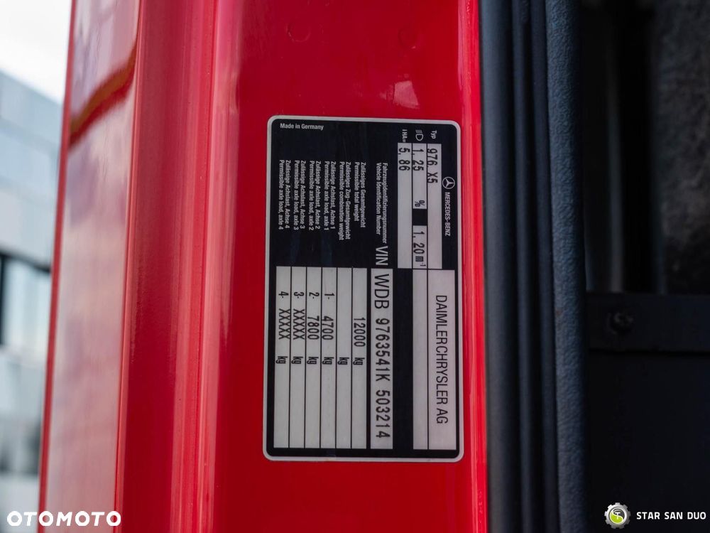 Mercedes-Benz 4x4 ATEGO 1225 CNBOP Pożarniczy Sraż - 27