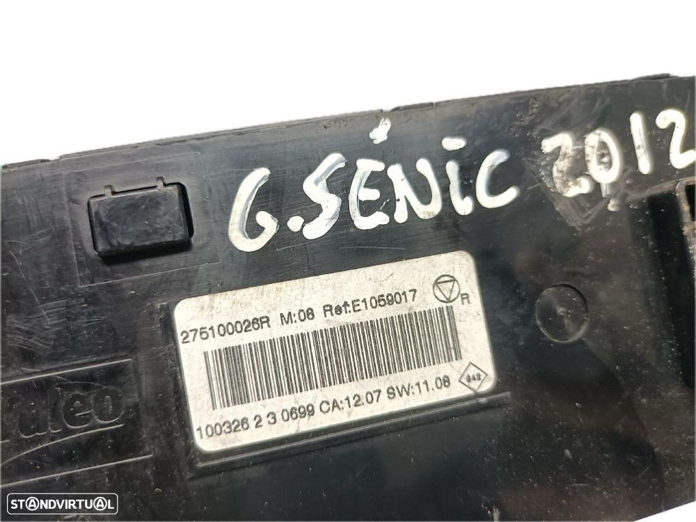 Comando / Botão De Sofagem / Climatronic Renault Grand Scénic Iii (Jz0 - 3