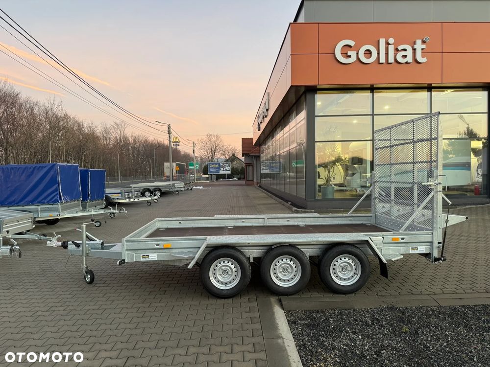 Niewiadów KOPARKA 3500kg pod minikoparki laweta przyczepa 3 osiowa - 2