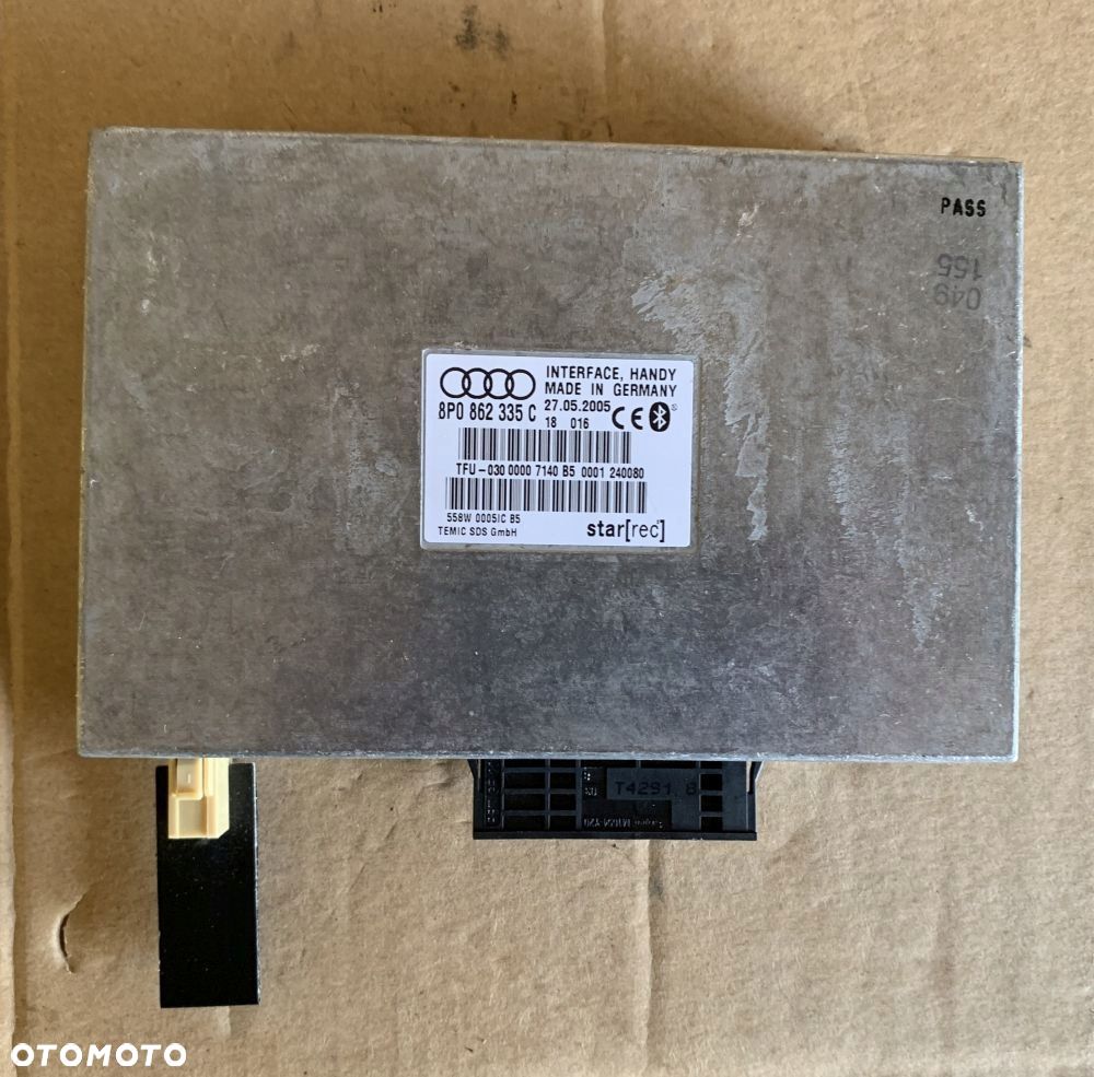 Moduł Bluetooth. Audi A3 A4 B7. 8P0862335C - 1