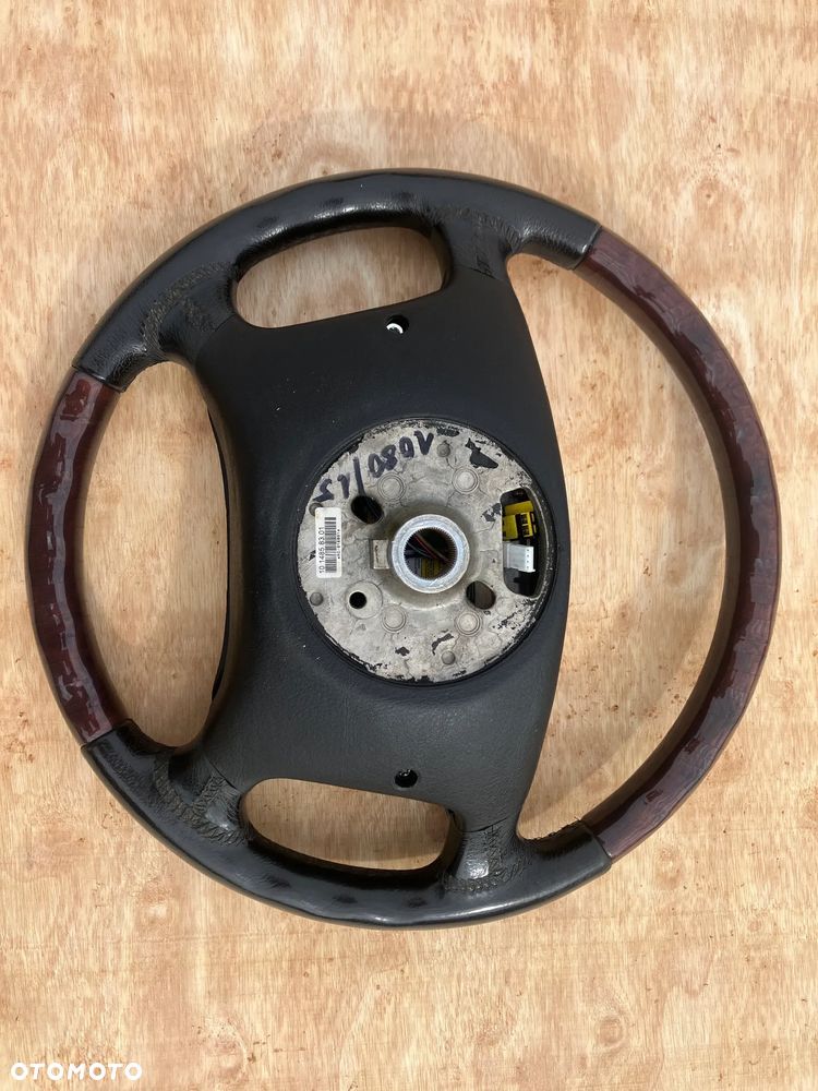 KIEROWNICA BMW E39 DREWNO DREWIANA LIFT PODUSZKA E38 X5 E46 - 8
