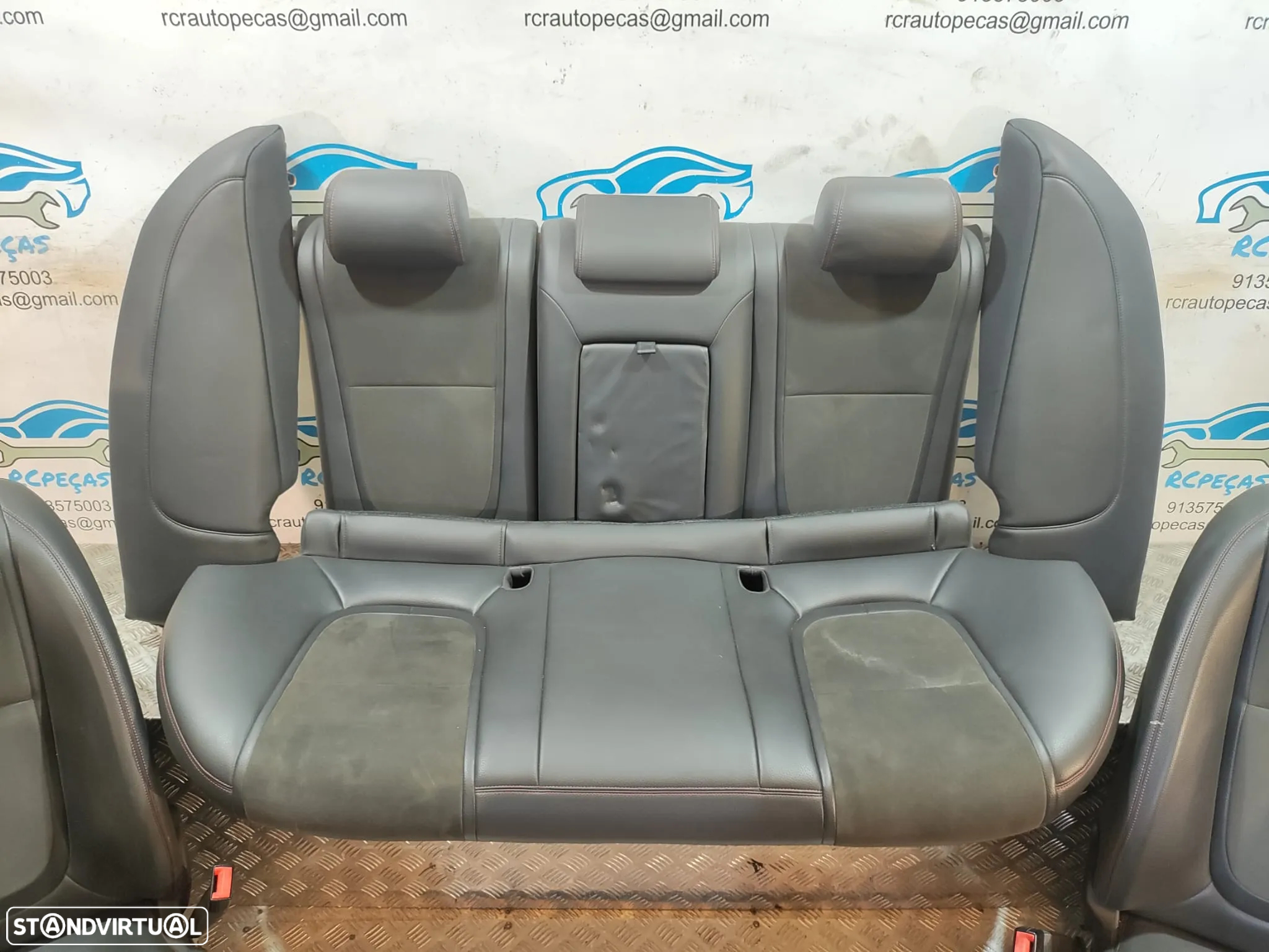 Conjunto Bancos em Pele Elétricos Jaguar XF X250 - 5