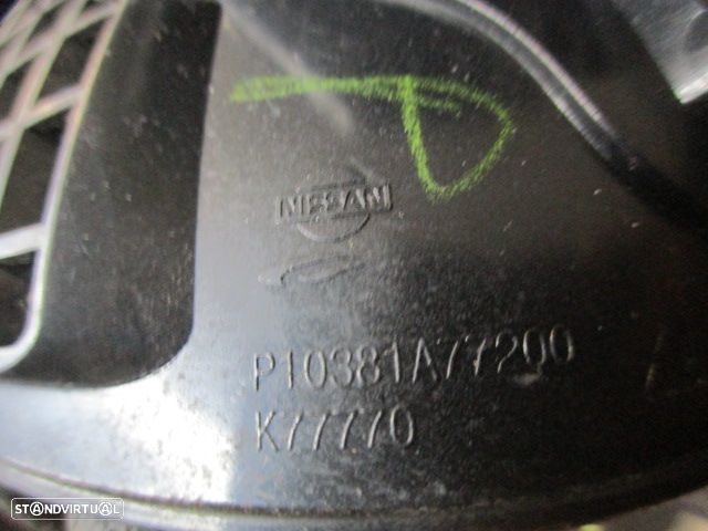 Grelha Friso P10381A77200 NISSAN QASHQAI 1 FASE 1 2008 1.5DCI 105CV 5P CINZENTO MEIO  GRE PAINEL CENTRAL - 2