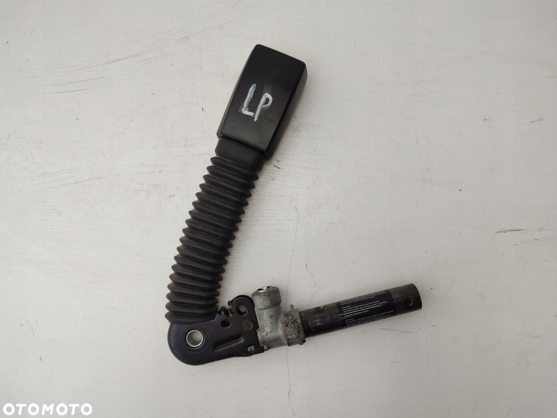 Napinacz pasa lewy przód kierowcy BMW 3 E46 LIFT 8257787 EUROPA - 1