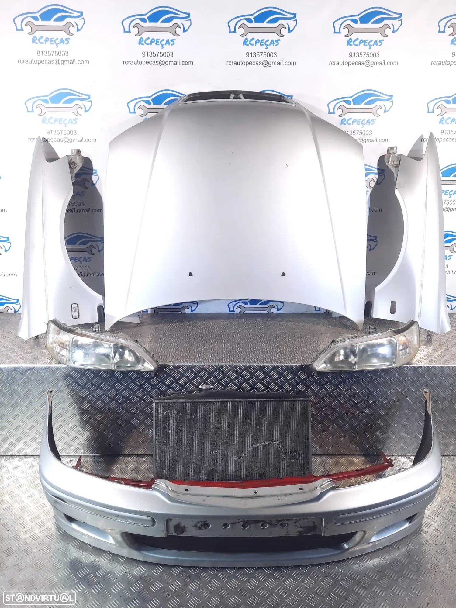 FRENTE COMPLETA HONDA ACCORD VI 6 MK6 CK CG CH CF CAPOT PARACHOQUES GUARDA-LAMAS OTICAS RADIADOR VENTILADOR - 7
