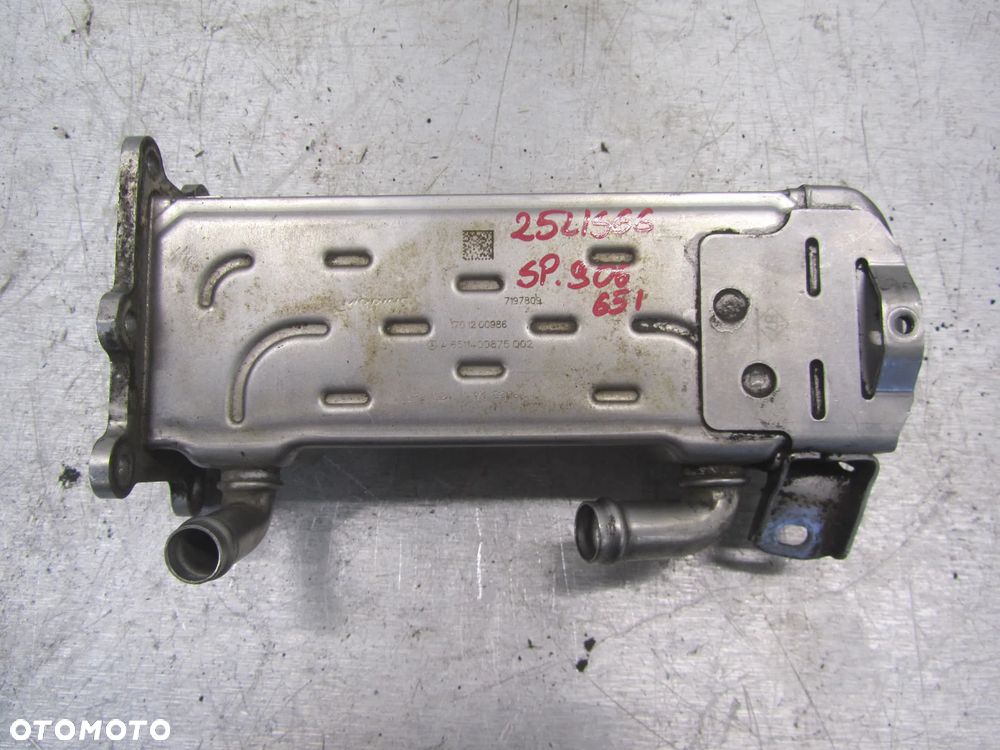 Chłodnica  EGR A 6511400875 Mercedes Sprinter 906 651 2.2 CDI - 1