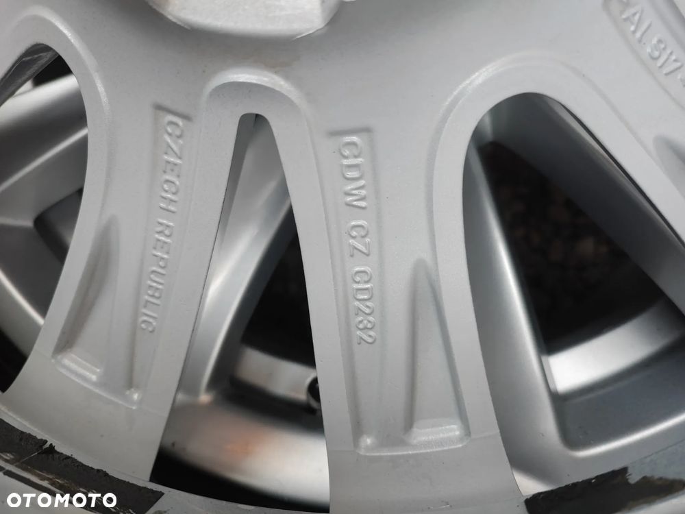 BMW F06 / F10 / F10N / F11 / F12 / F13 ORYGINALNY KOMPLET ALUFELG STYLING 236 4X17 8Jx17EH2+IS30 + OPONY ZIOMWE / WIELOSEZONOWE + CZUJNIKI TMPS O NR. 6 780 720 OEM W DOBRYM STANIE - 30