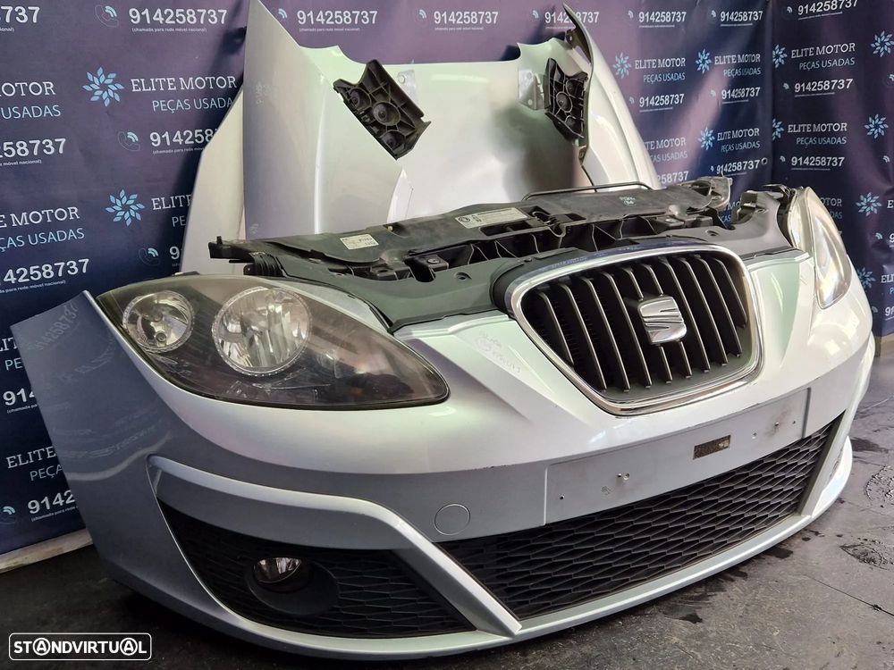 Frente completa usada SEAT ALTEA XL 2.0 TDI capot parachoques guardalamas oticas radiadores - 2