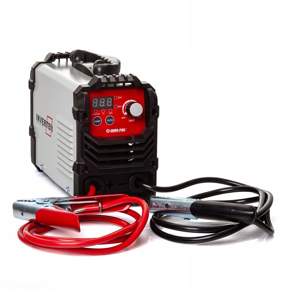PROSTOWNIK INWERTOROWY 12V 24V ROZRUCH ŁADOWANIE AKUMULATORÓW 400A M89381 - 3