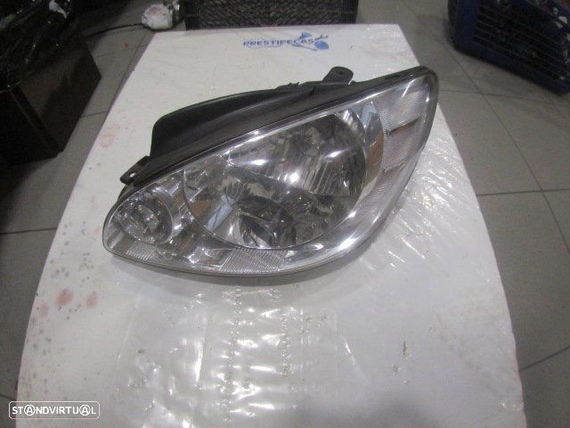 Farol Far1717 HYUNDAI GETZ TB  2006 1.5 CRDI 82CV 5P PRETO ESQ H4 DEPO - 1
