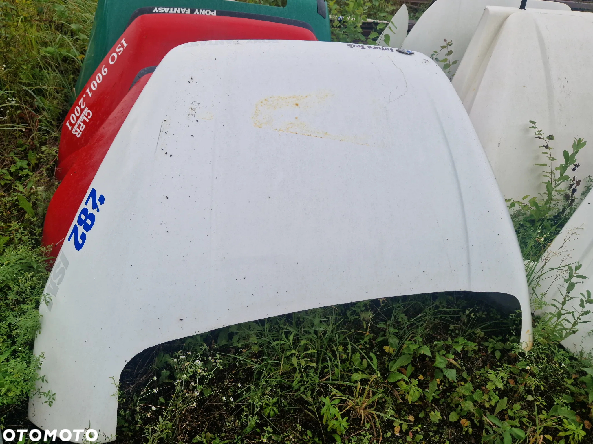Daszek Owiewka Spojler  na kabine iveco daily Man Renault Mascott - 7