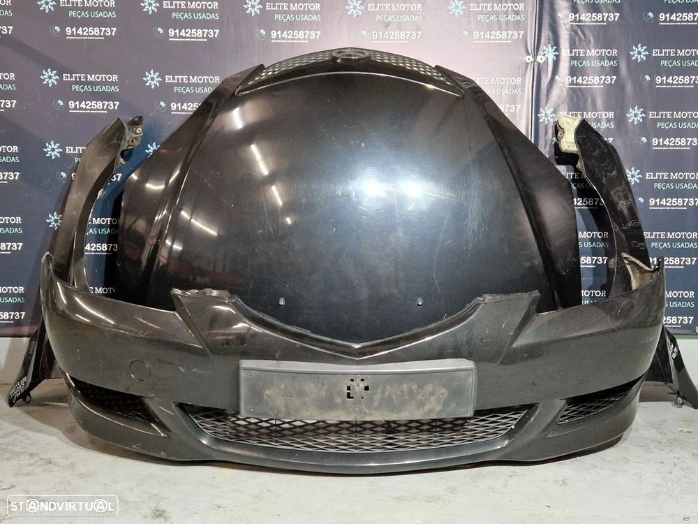 Frente completa usada MAZDA 3 1.6i capot parachoques guardalamas oticas radiador - 4
