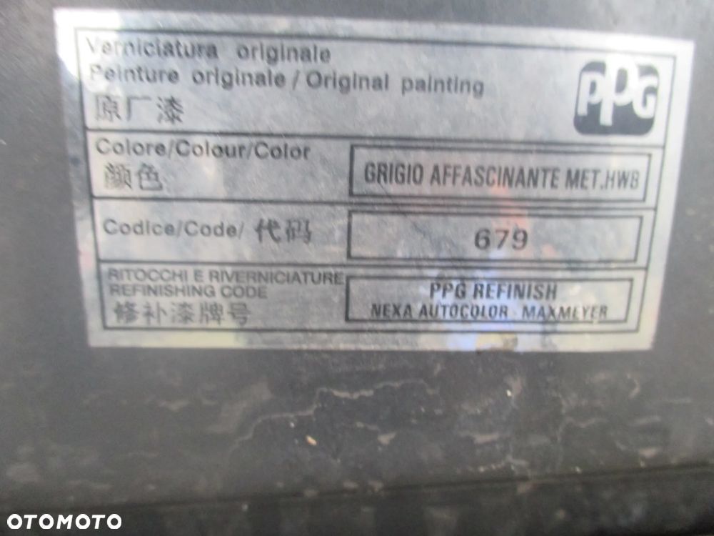 Maska Fiat Grande Punto 679 zero korozji - 2