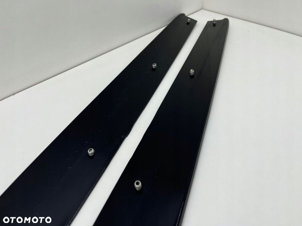 BMW 5 F10 BOCZNE DOKŁADKI LISTWY POD PROGI KOMPLET - 5