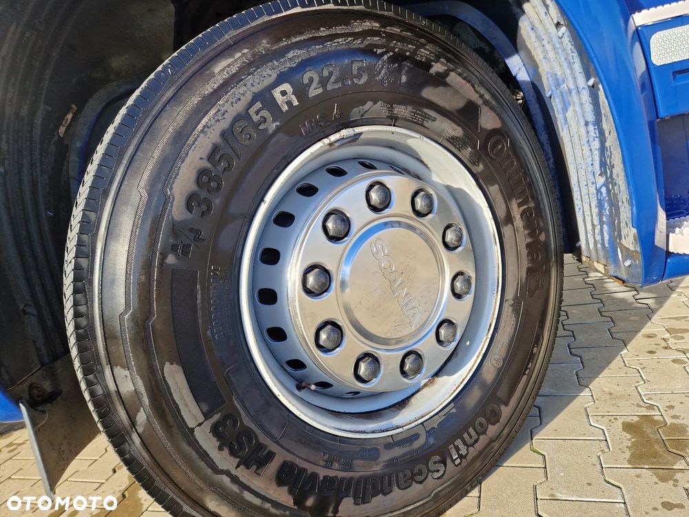 Scania G450/ ZABUDOWA 7.7m/ HDS HIAB XS122 HIDUO Sterowanie Radiowe/ SKRETNA OŚ WLECZONA/ CAŁY NA PODUSZKACH/ PO ZŁOTYM KONTRAKCIE - 3