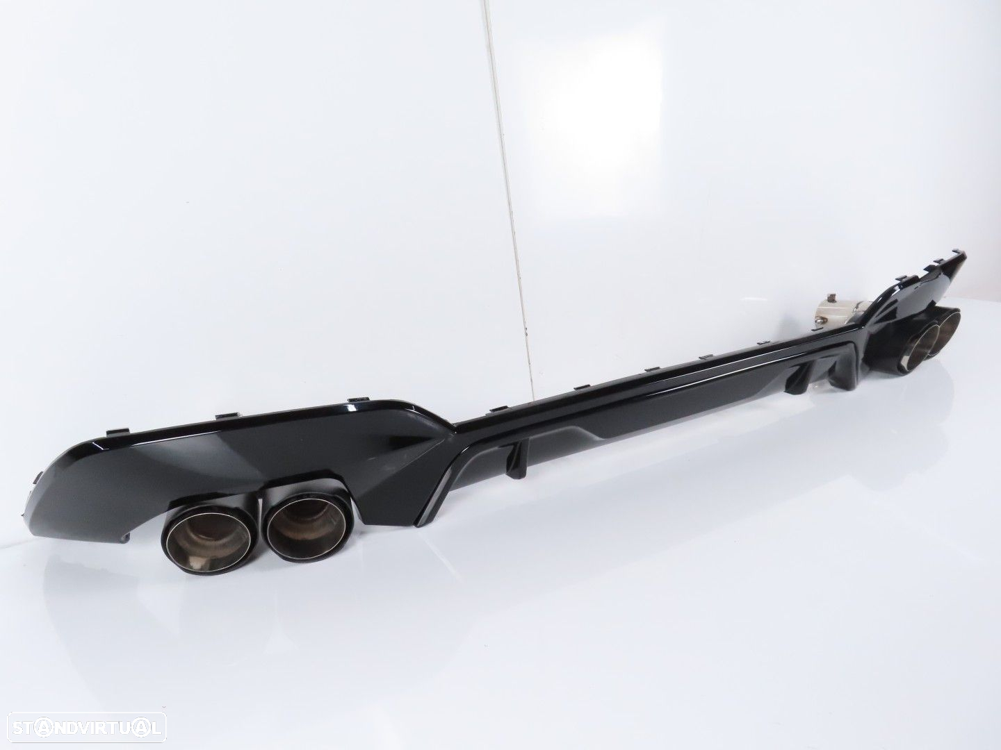 Difusor M Performance com Ponteiras Look Carbono Trás Novo BMW 3 (G20)/BMW 3 Tou... - 2