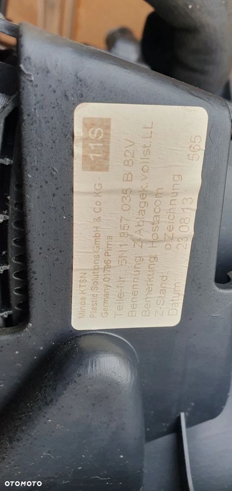 Schowek pasażera półka VW Tiguan I Lift 5M1857097Q 5N1857035B - 9