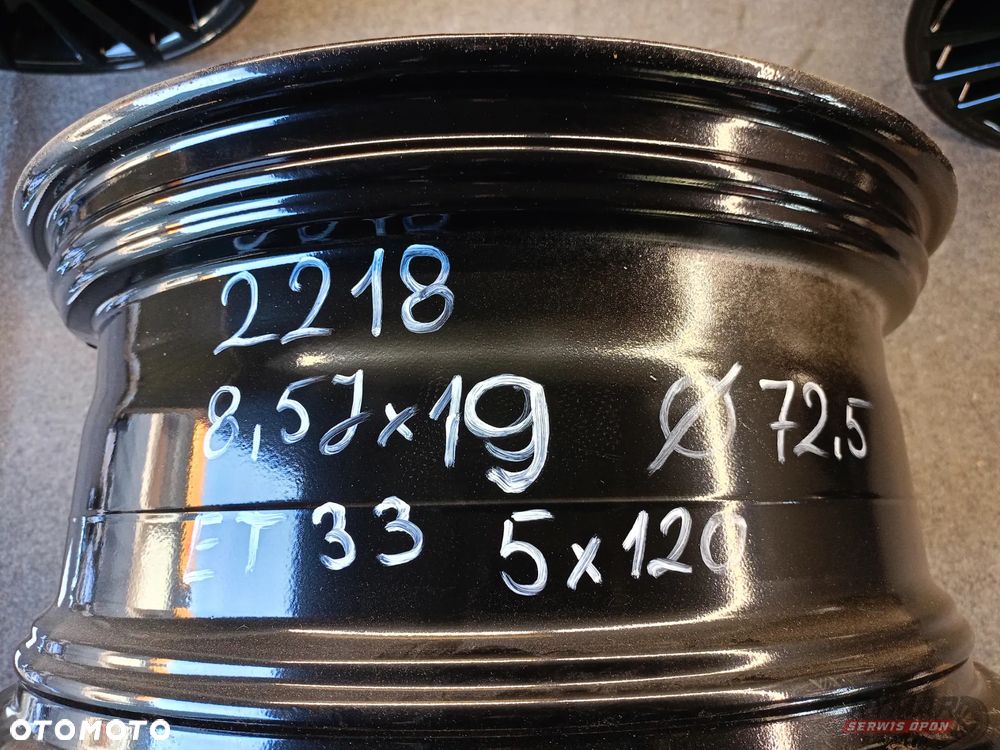 ŚLĄSK ALUFELGI 19" 5X120 BMW DWIE SZEROKOŚCI KOMPLET - 7
