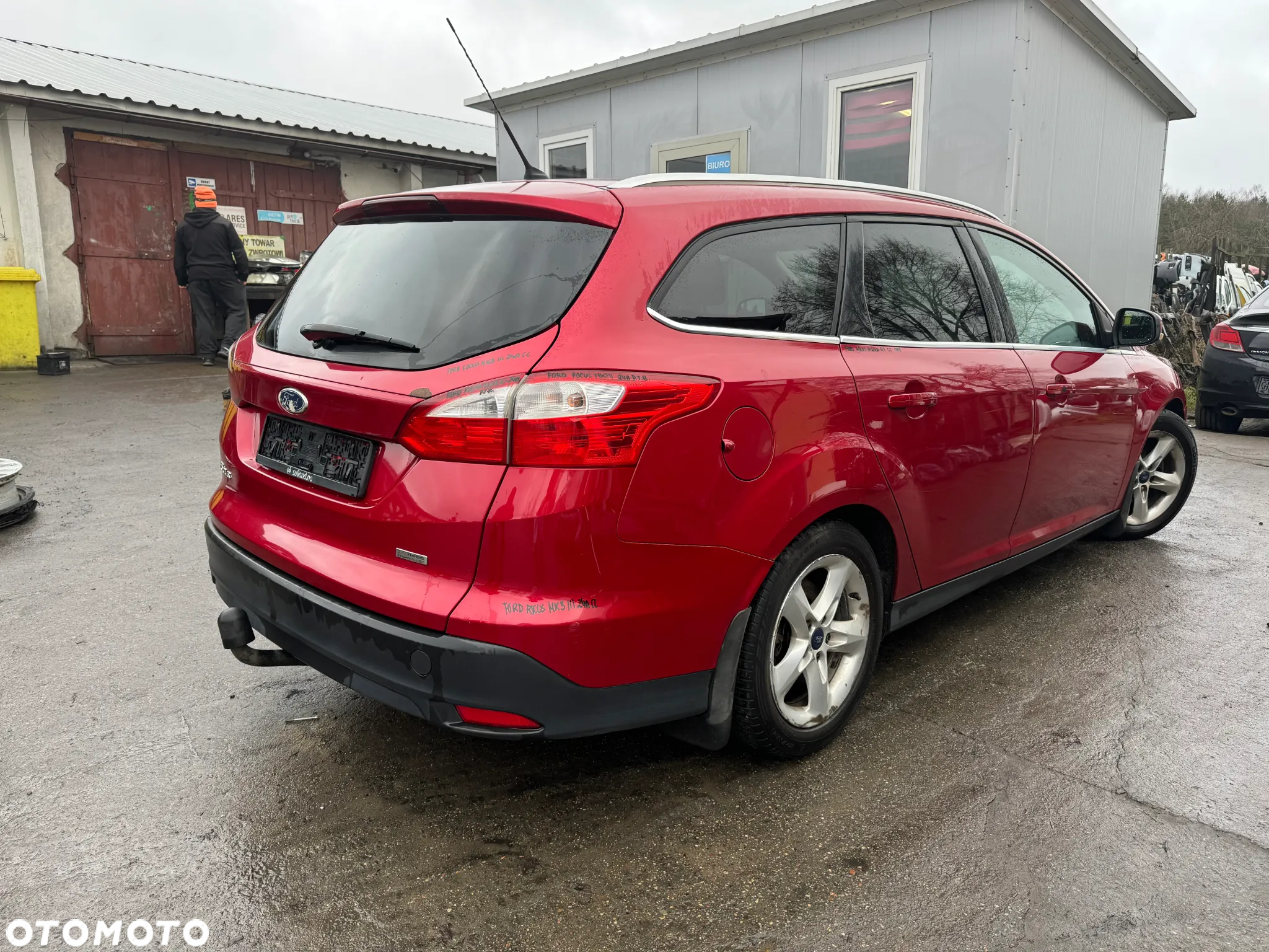 FORD FOCUS MK3 2011 1.6 TDCI 115KM RED CANDY TINT CC NA CZĘŚCI - 5