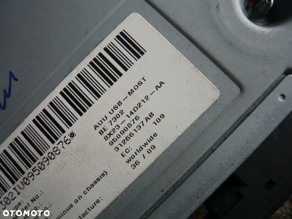 moduł sterownik audio jaguar xf x250 8x23-14d212-aa - 2