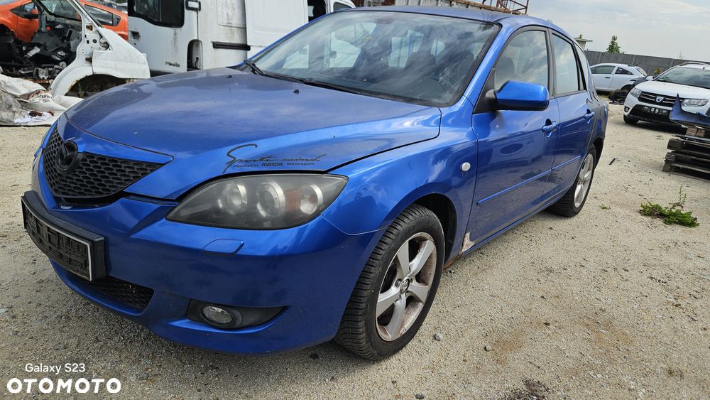 Zderzak przód przedni pod xenony halogeny Mazda 3 I BK 2004r 27B - 2