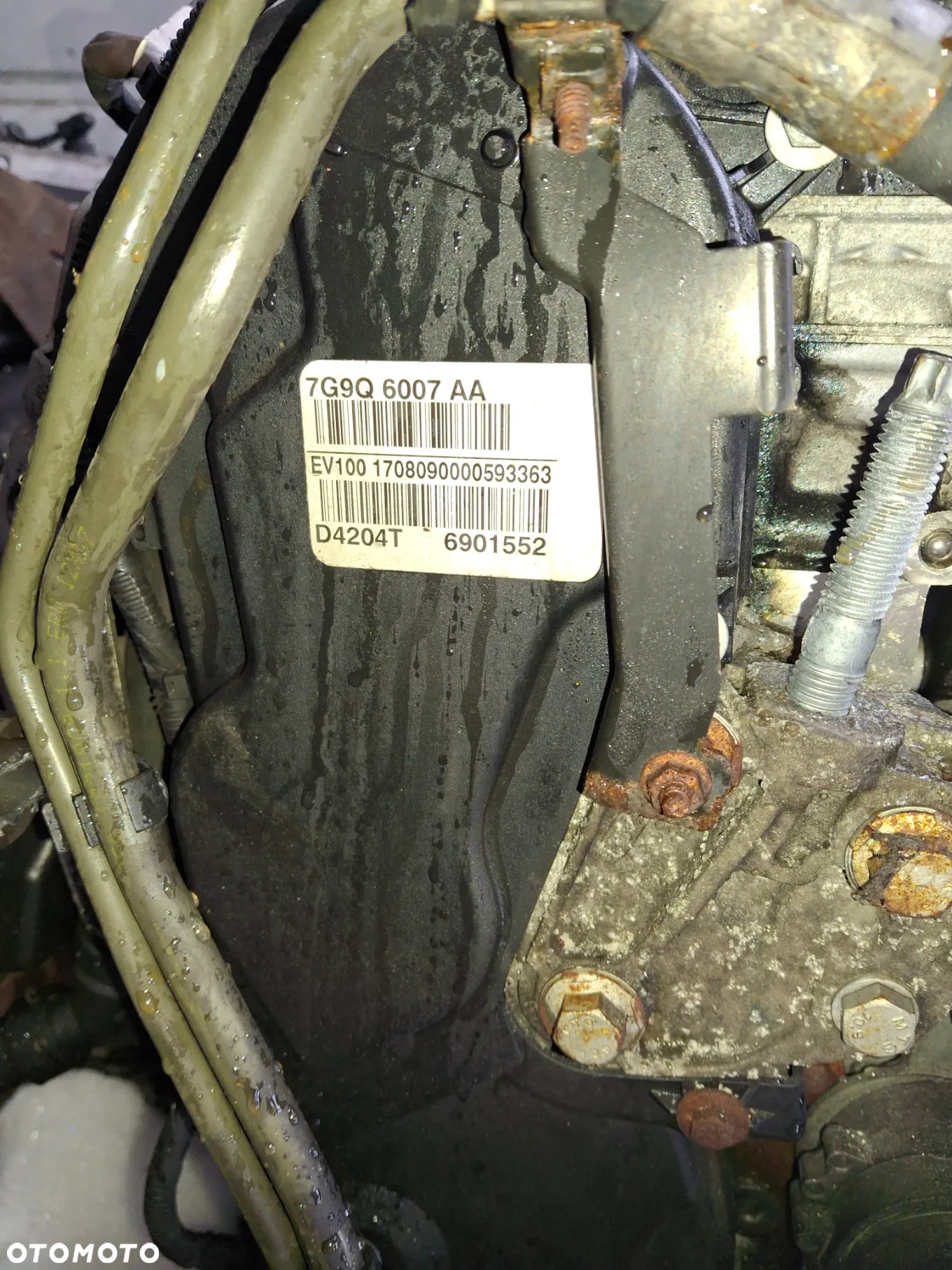 Silnik Ford Volvo D4204T 7G9Q6007 z Niemiec - 2