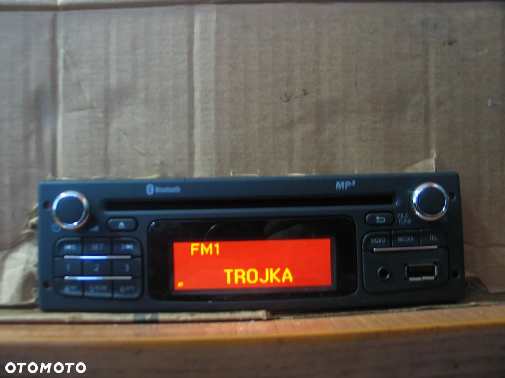 radio radioodtwarzacz Mp3 Bluetooth Usb Dacia Renault + kod - 4