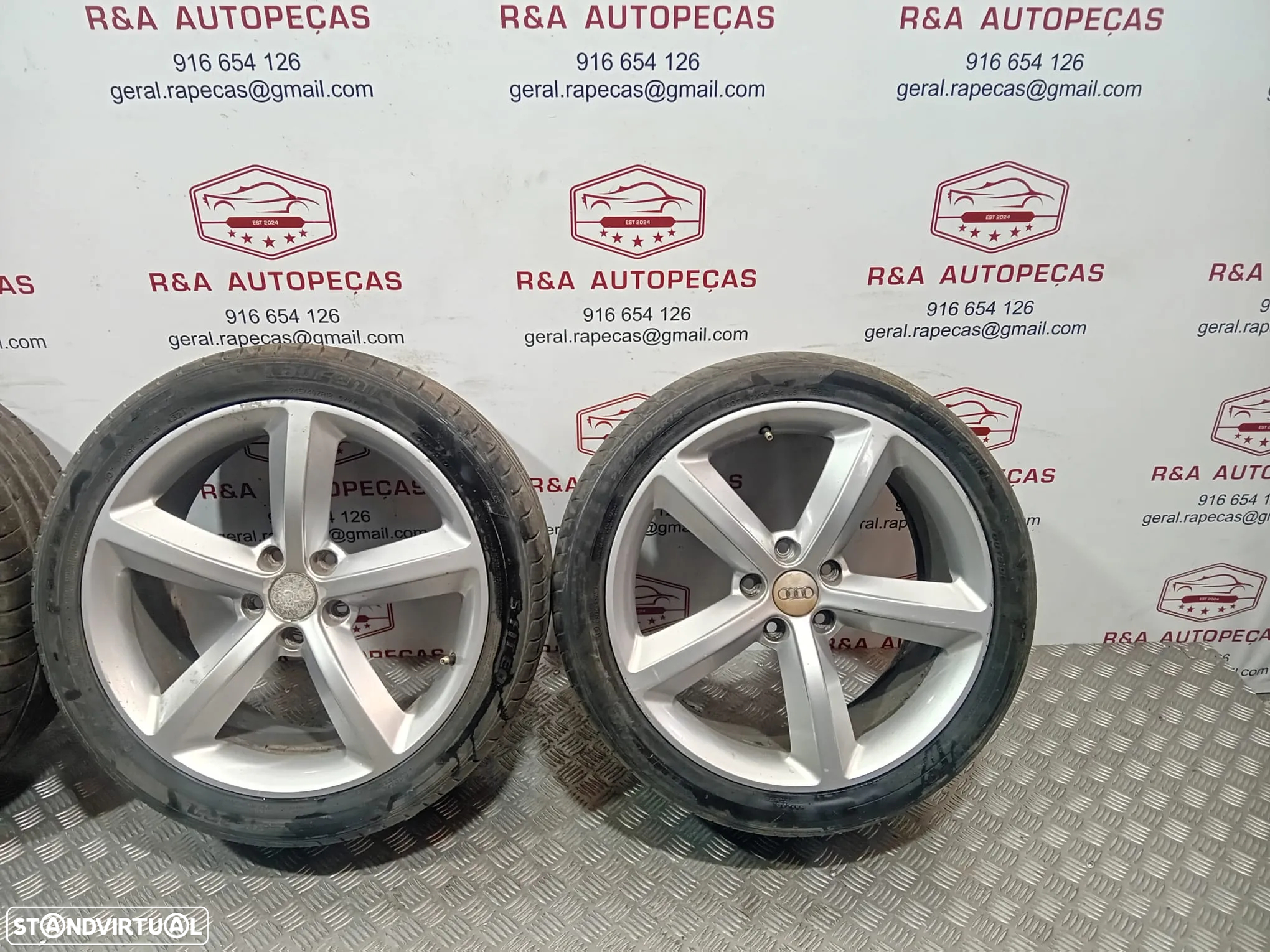 JANTES ORIGINAIS AUDI A4 B8 S-LINE 18 5X112 - 7