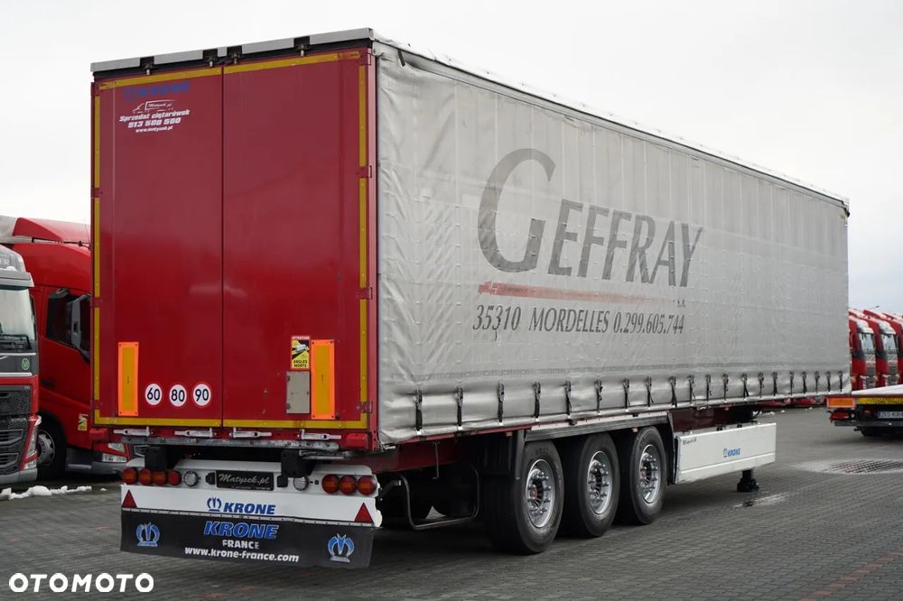 Krone FIRANKA / STANDARD  / KOSZ NA PALETY / SAF / - 8