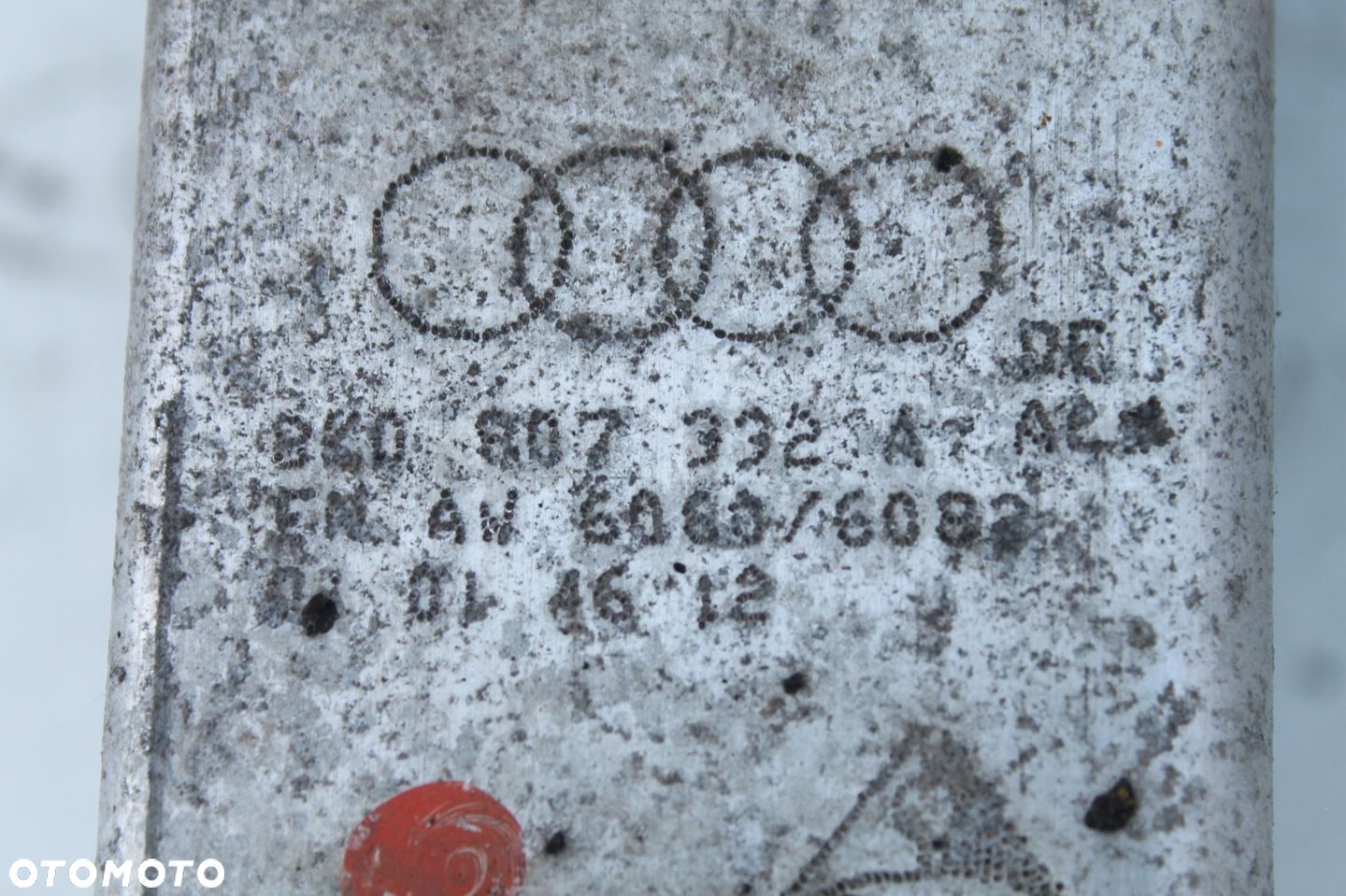 AUDI A4 B8 LIFT KOMBI BELKA WZMOCNIENIE POD ZDERZAK TYŁ - 3