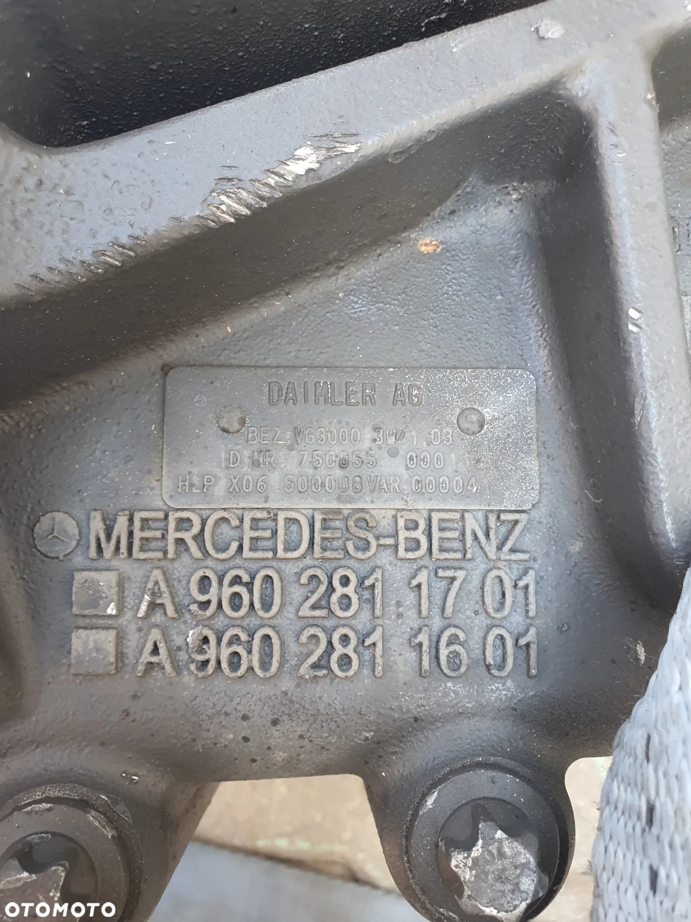 Reduktor, skrzynia rozdzielcza Mercedes Actros MP4 Arocs VG3000, 4x4 6x6 6x8 8x8 9602811601 9602811701 9602811301 9602811401 - 10