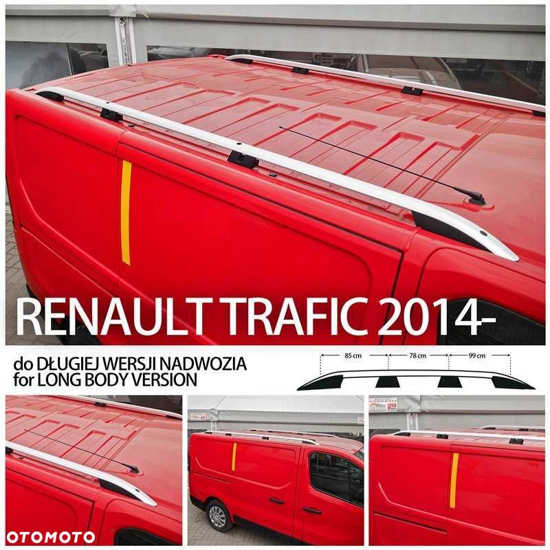 Relingi dachowe Renault Trafic Opel Vivaro long +2014 r. belki na dach - 2