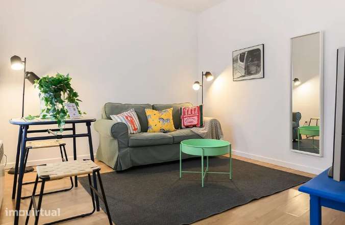 Arrendamento T2 de apartamento em Lisboa/Campo de Ourique - Grande imagem: 2/2