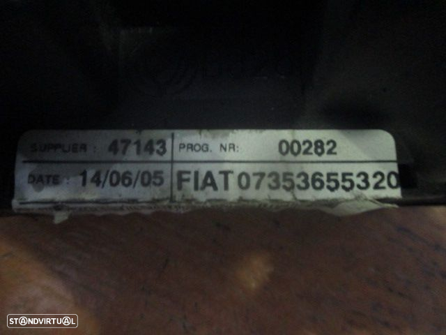 Comutador 07353655320 ALFA ROMEO 147 2008  (LUZES, PISCAS, ESCOVAS) - 2