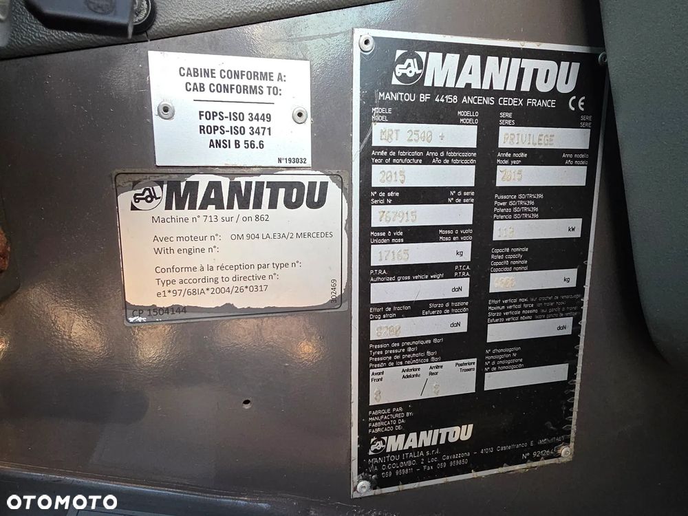 Manitou MRT 2540+ M474 - 9