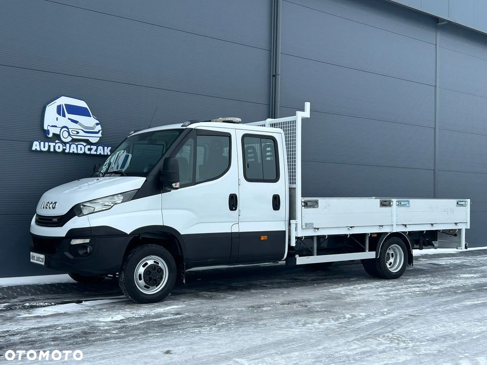 Iveco Daily 50C18 35C18 3.0 HPI Hi-Matic DOKA Skrzynia Brygadówka **Długa paka 395cm**KLIMA**BLIŹNIAKI**Sprowadzony** - 1