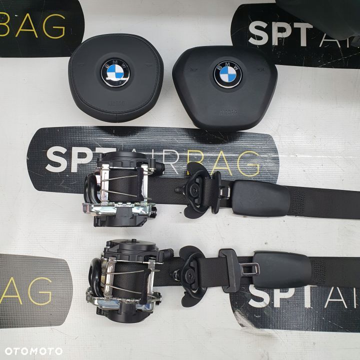 BMW 1 F40 DESKA ROZDZIELCZA KONSOLA KOKPIT PULPIT PODUSZKI AIRBAG AIR BAG PASY KURTYNY KIT SET - 7