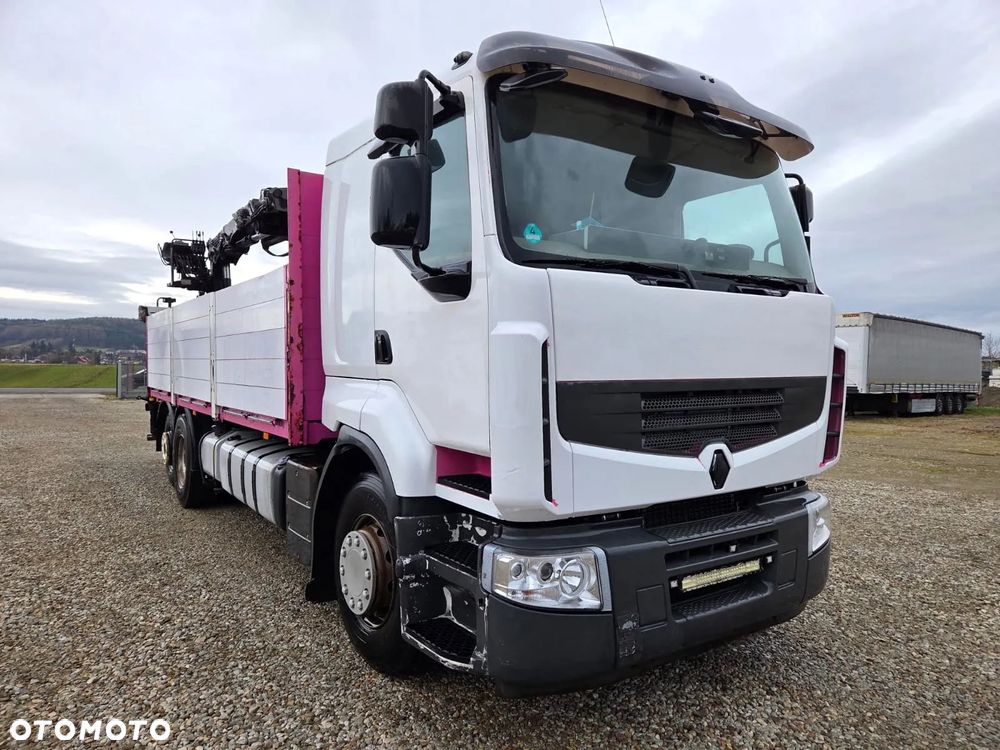 Renault PREMIUM 460DXI / 6X2 / HIAB 133K PRO / CHWYTAK / SKRĘTNA OŚ - 2
