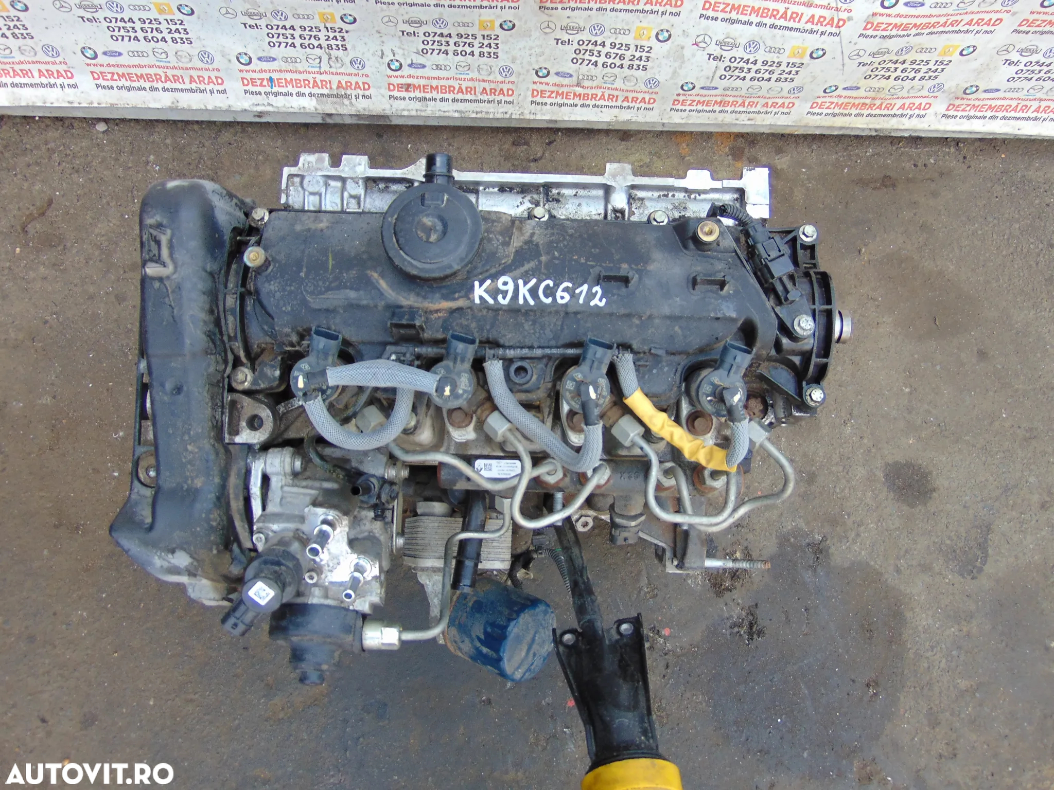 Motor Renault 1.5 clio 4 k9kc612 Dacia Lodgy Logan MCV SaNDERO SCENIC DUSTER - 3