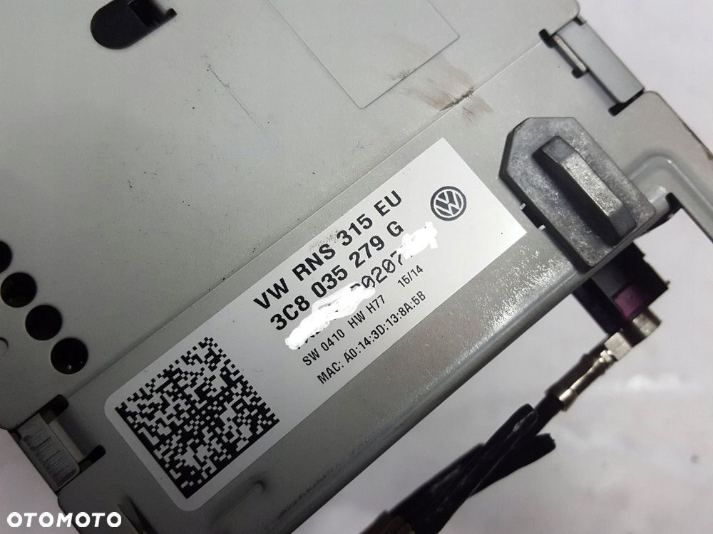 VW PASSAT B7 10-14r NAWIGACJA RADIO CD 3C8035279G - 4